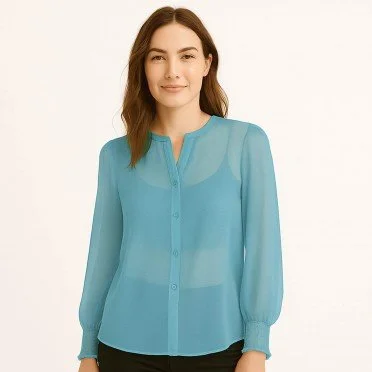 Tessuto Chiffon Verde Antico Tessuto Chiffon Verde Antico - (Tessuti Chiffon)