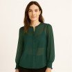 Chiffon Fabric Dark Green - (Chiffon Fabric)