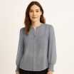 Chiffon Stoff Grau - (Chiffon Stoffe)