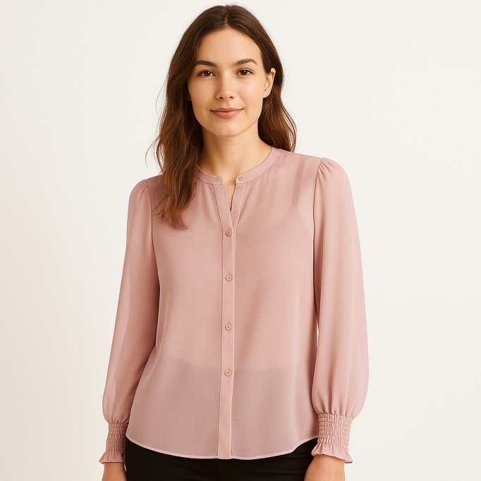 Chiffon Fabric Nude Pink - (Chiffon Fabric)