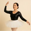 Tissu Lycra (Brillant) Noir  - (Lycra Tissu Brillant )