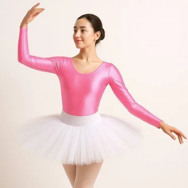 Lycra Stof (Skinnende) Kraftig Pink - (Lycra Stof Glansfulde)
