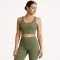 Lycra Stoff (Matt) Olive Grün - (Lycra Stoff Matt)