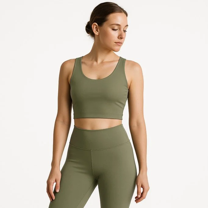 Lycra Tessuto (Opaco) Verde Oliva - (Lycra Tessuto Opaco)