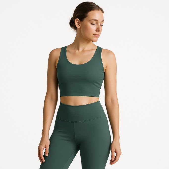 Tissu Lycra (Mat) Vert Foncé - (Lycra Tissu Mat)