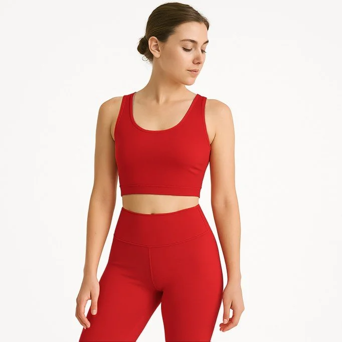 Tkanina Lycra (Matowa) Czerwony Tkaniny Lycra Matowa
