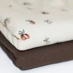 Rippstrick Jersey Stoff - Vintage Apfel Beige Rippstrick Jersey Stoff - Vintage Apfel Beige - (Jersey Stoffe)