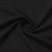 Bamboe Jersey Stof Zwart - (Bamboe Jersey Stoffen )