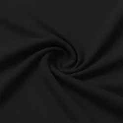Tessuto Jersey Di Bambù Nero Tessuto Jersey Di Bambù Nero