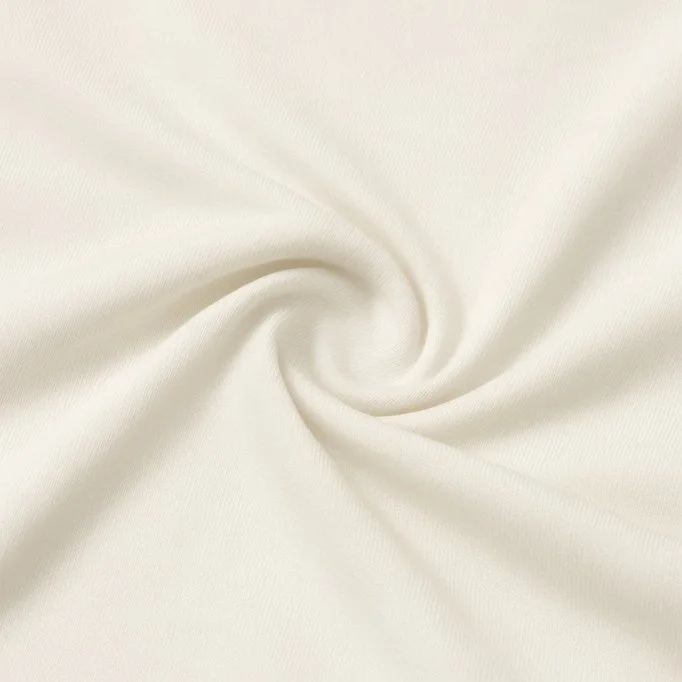 Bamboo Jersey Fabric Ecru - (Bamboo Jersey Fabrics)