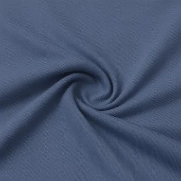 Bambusjersey Stof Mørk Jeans - (Jerseystoffer)