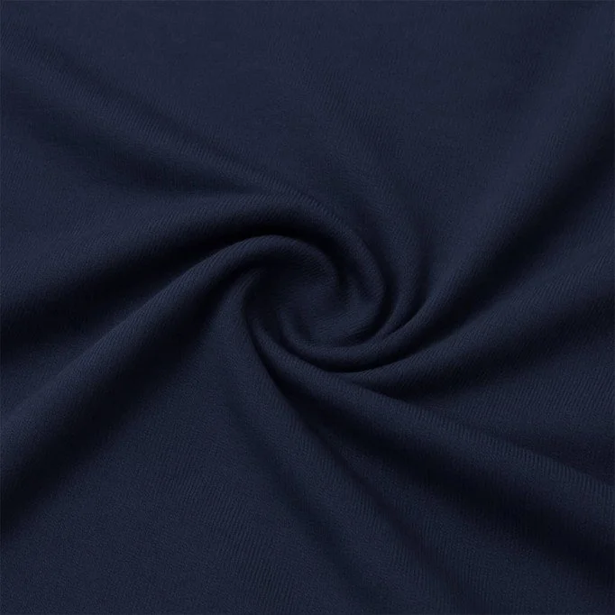 Bambusjersey Stof Navy - (Bambusjersey Stof)