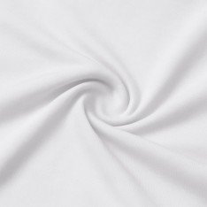 Bamboo Jersey Fabric White