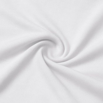 Bamboe Jersey Stof Wit