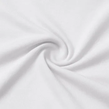 Tissu Jersey Bambou Blanc  Tissu Jersey Bambou Blanc