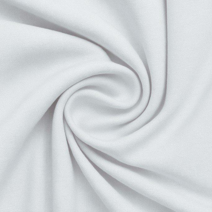 Burlington Fabric White Tkanina Stretch Panama 