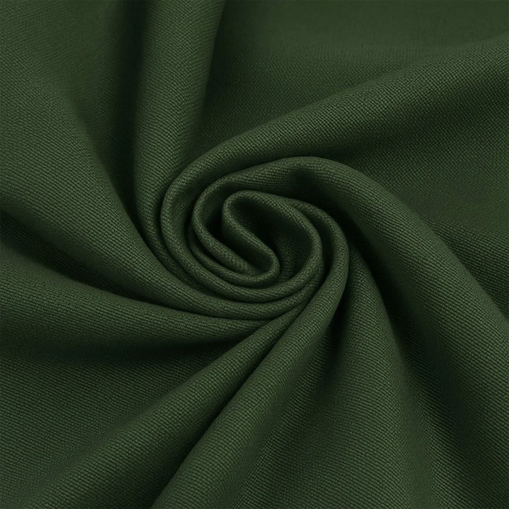 Tissu Canevas Armée Verte