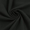 Tessuto Canvas Di Cotone Nero