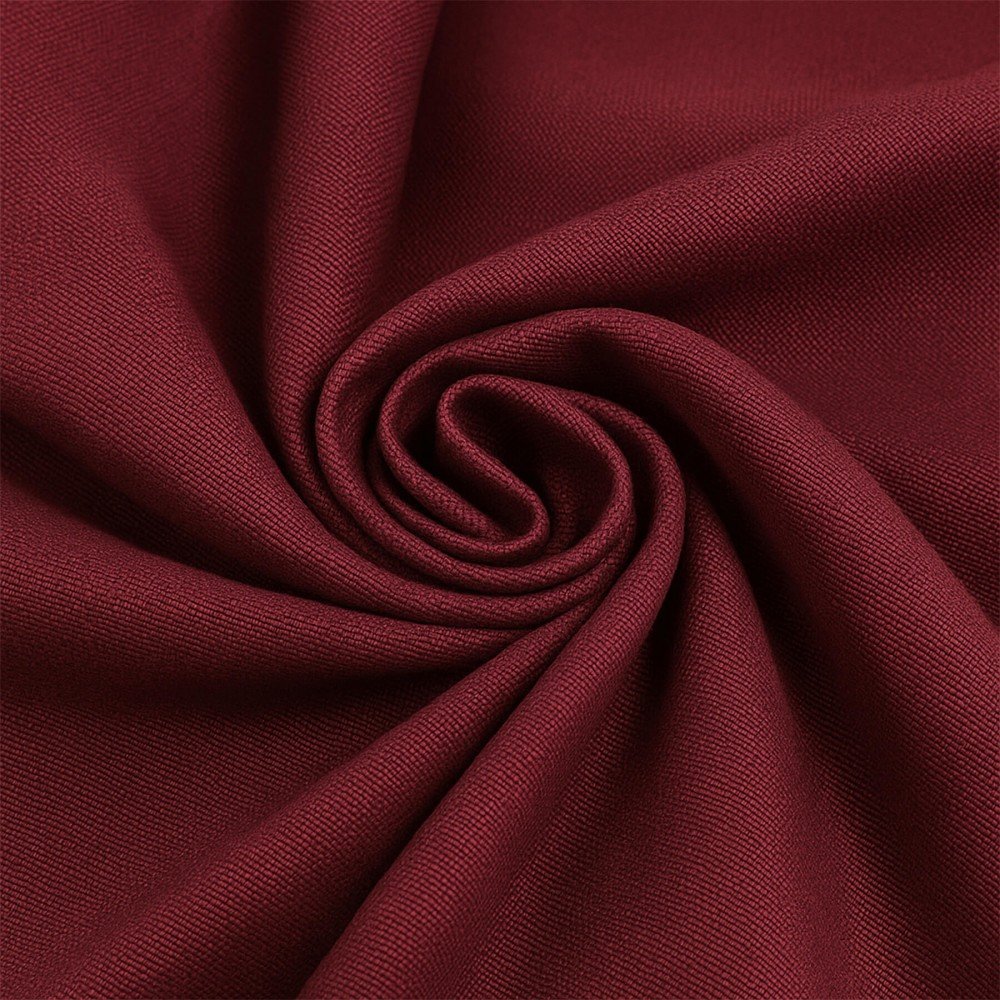 Canvas Fabric Bordeaux