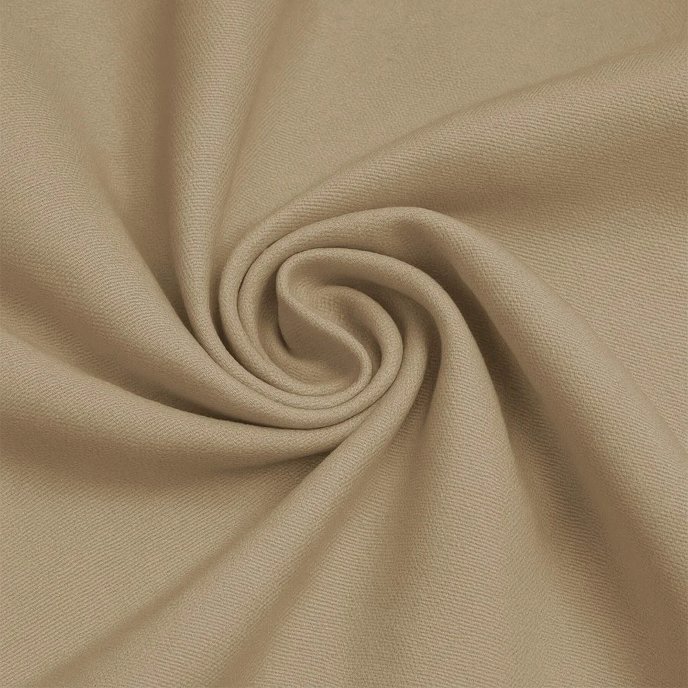 Tissu Canevas Beige Foncé