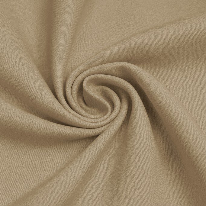 Lærredsstof Mørk Beige - (Bomuldslærred Stof)