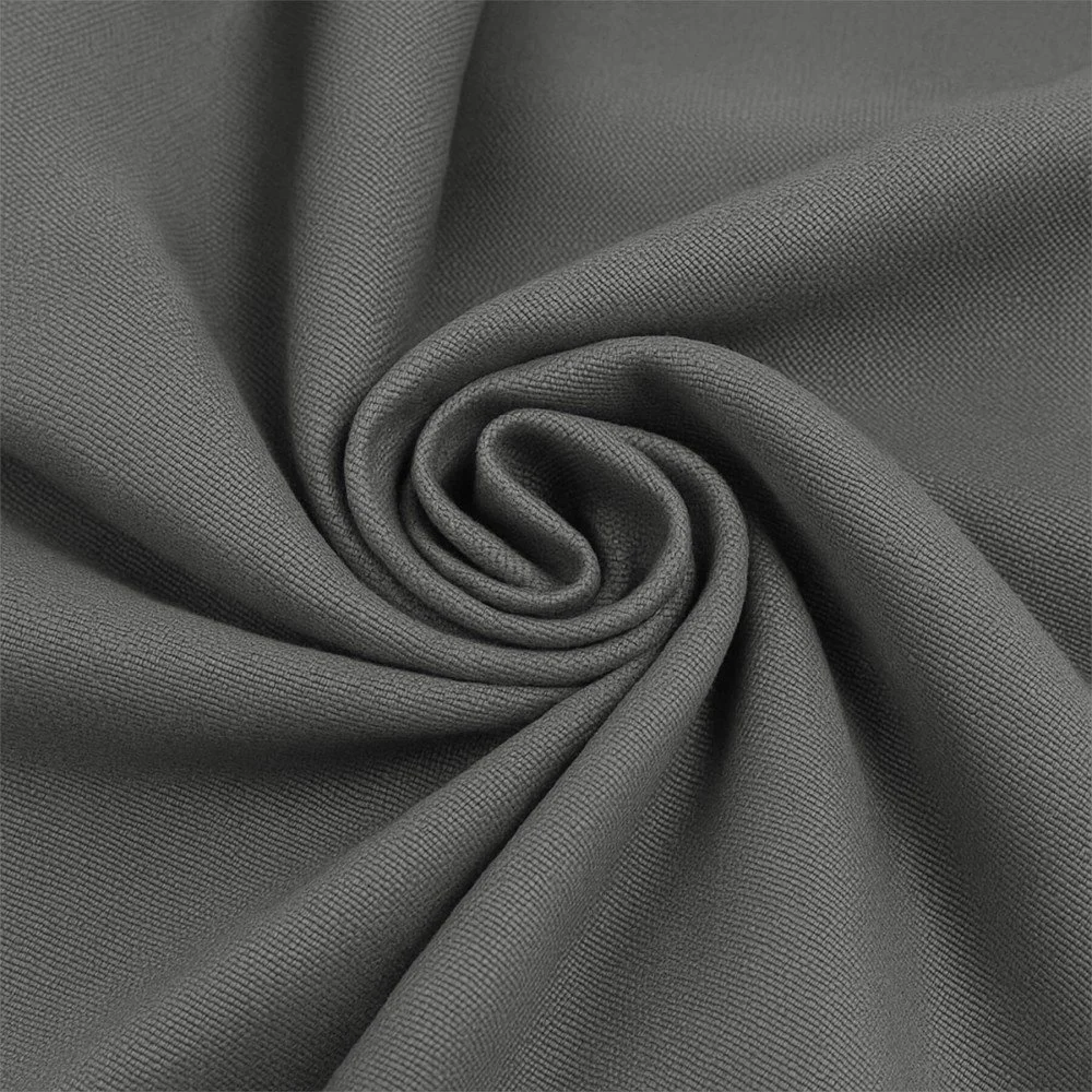 Tissu Canevas Gris - (Tissu Canevas Coton )