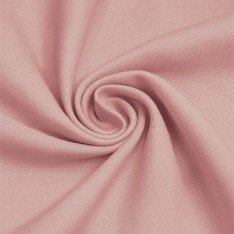 Tessuto Canvas Di Cotone Nude Rosa