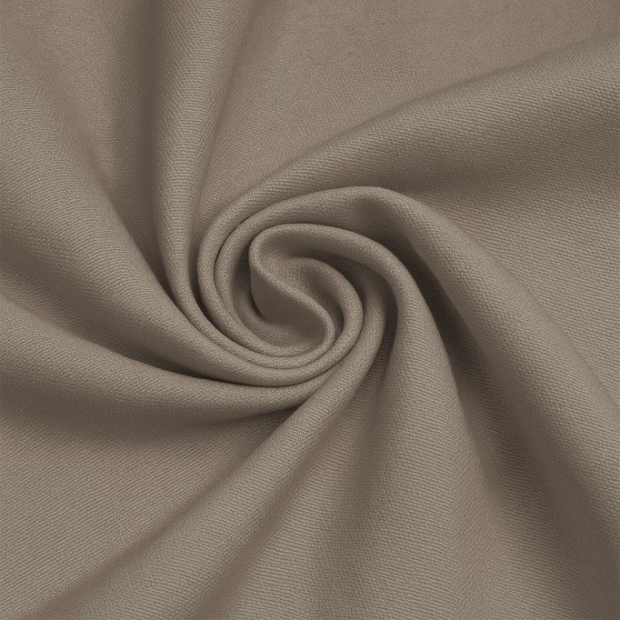 Lærredsstof Taupe - (Bomuldslærred Stof)
