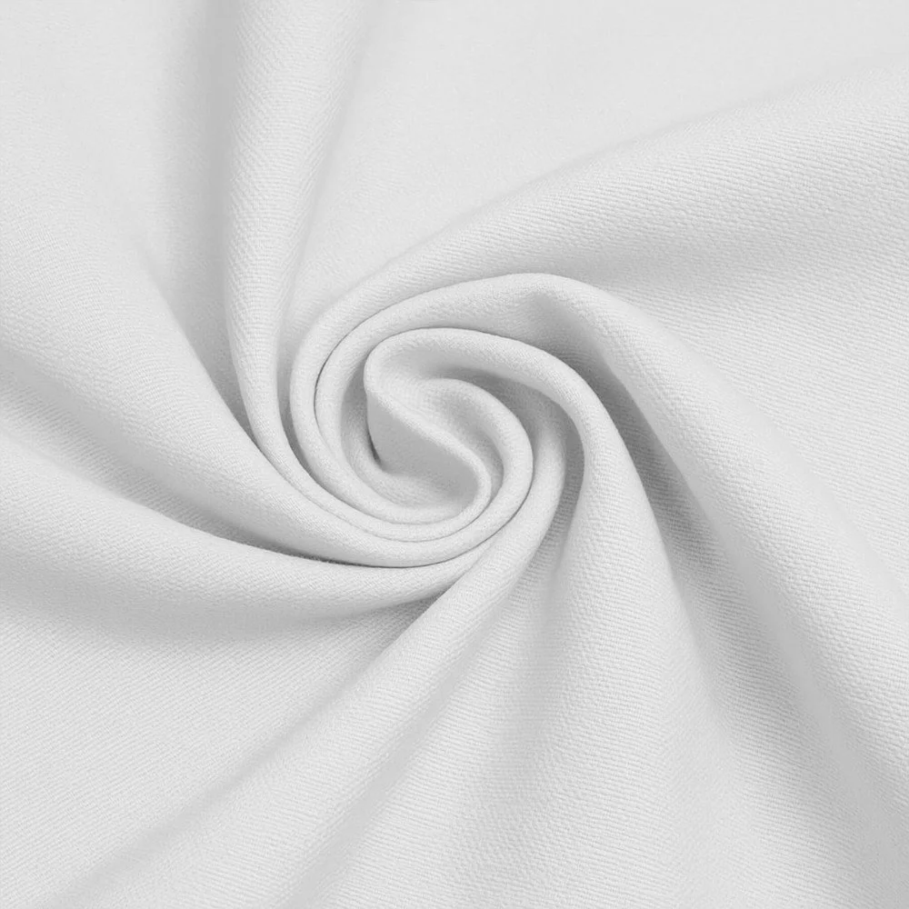 Tissu Canevas Blanc 