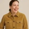 Corduroy Stretch Fabric 6 Wales Mustard - (Fashion Fabrics)