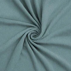 Corduroy Stretch Stof 6 Wales Oud Groen