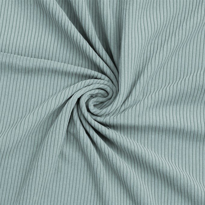 Corduroy Stretch Fabric 6 Wales Sea Green - (Fashion Fabrics)