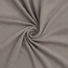 Corduroy Stretch Stof 6 Wales Taupe
