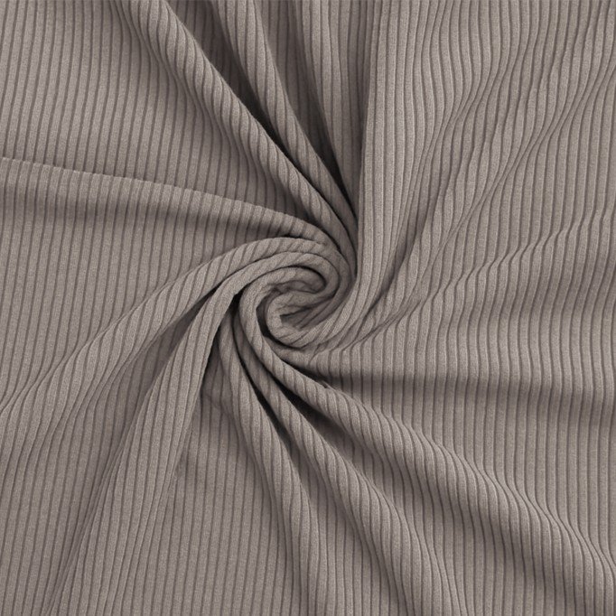 Breitcord Stoff Stretch 6 Wales Taupe - (Modestoffe)