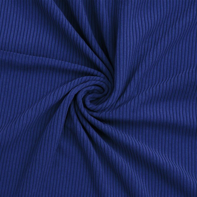 Breitcord Stoff Stretch 6 Wales Kobalt - (Modestoffe)