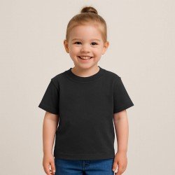 Tissu Coton Jersey noir