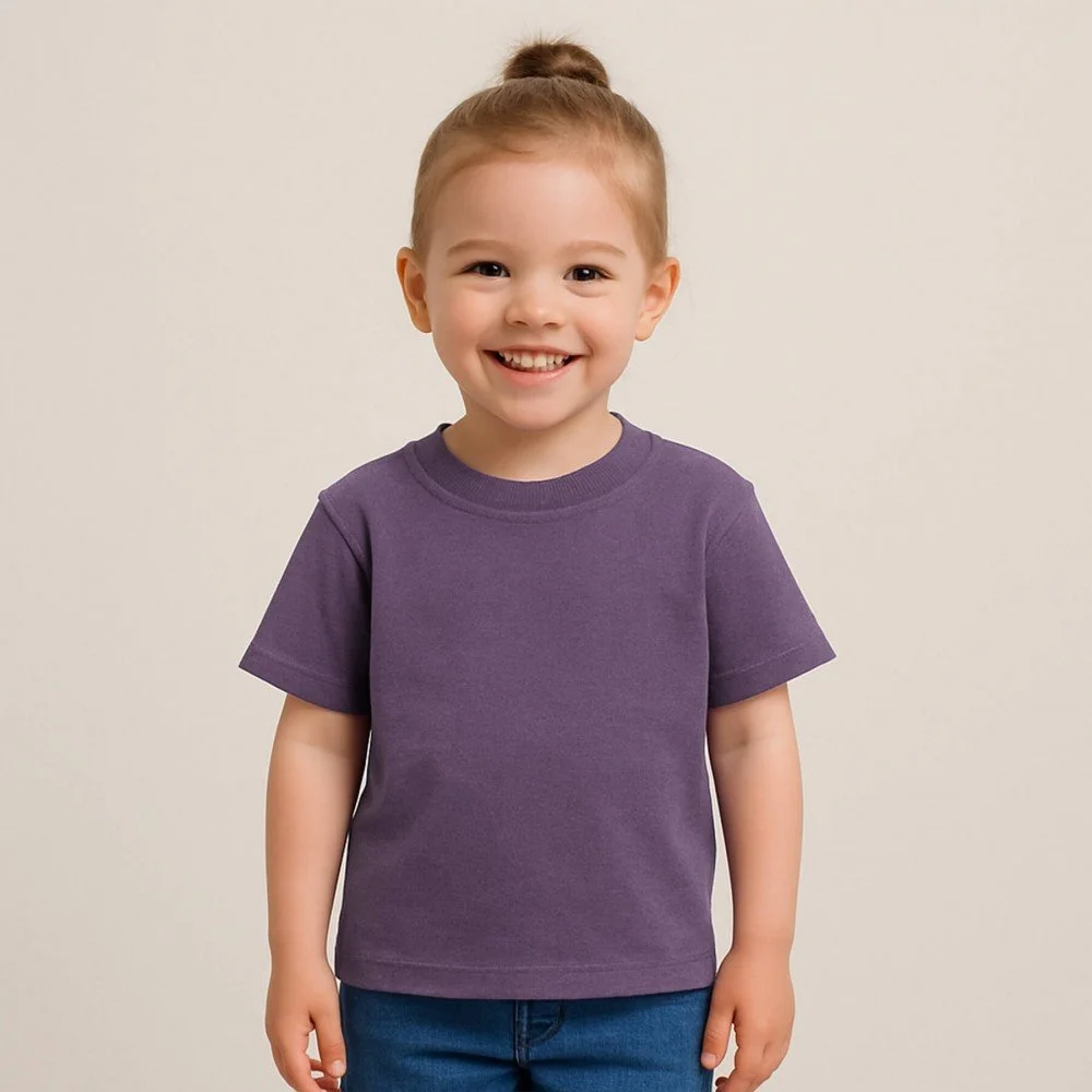 Cotton Jersey Knit Fabric Dusty Purple - (Jersey Fabric Cotton )