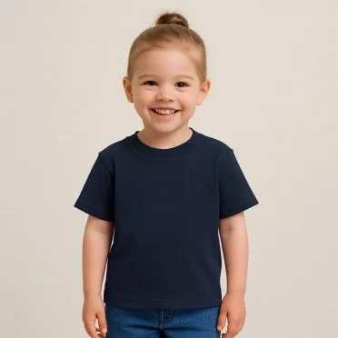 Jersey Stoff Baumwolle Marineblau  - (Baumwolljersey Uni)
