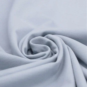 Tissu Coton Jersey Bleu Acier Tissu Coton Jersey Bleu Acier