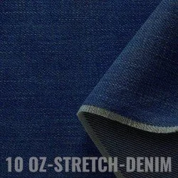 Jeansstoff Stretch 10-OZ Dunkelblau Jeansstoff Stretch 10-OZ Dunkelblau