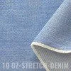 Jeansstoff Stretch 10-OZ Hellblau