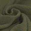 Muślin Bawełniany Wojskowa Zieleń Tkaniny Dekoracyjne