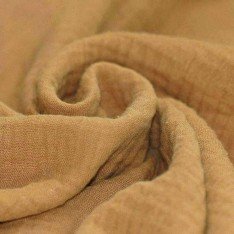 Double Gauze Fabric Camel