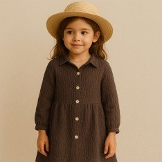 Hydrofiel Stof Chocolade Bruin