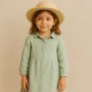 Double Gauze Fabric Dusty Green - (Deco Fabrics)