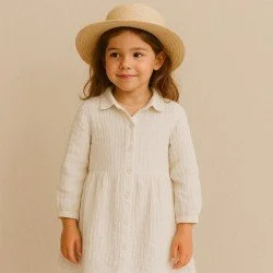 Double Gauze Fabric Ecru