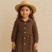 Double Gauze Fabric Light Brown - (Double Gauze Fabric)