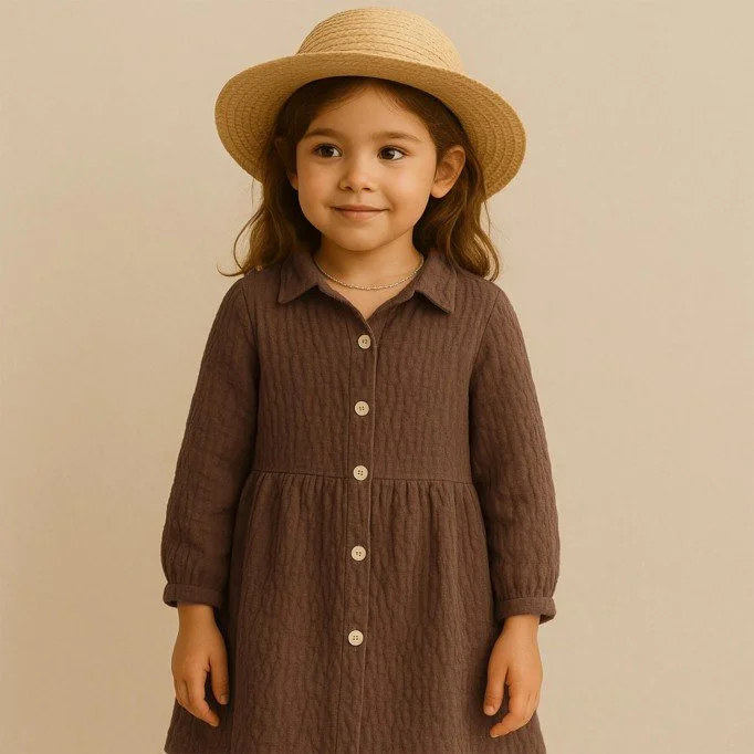 Double Gauze Fabric Light Brown - (Double Gauze Fabric)