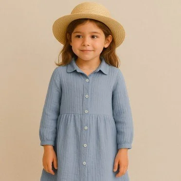 Hydrofiel Stof Licht Jeans - (Decoratiestoffen)