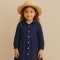 Double Gauze Fabric Navy - (Deco Fabrics)